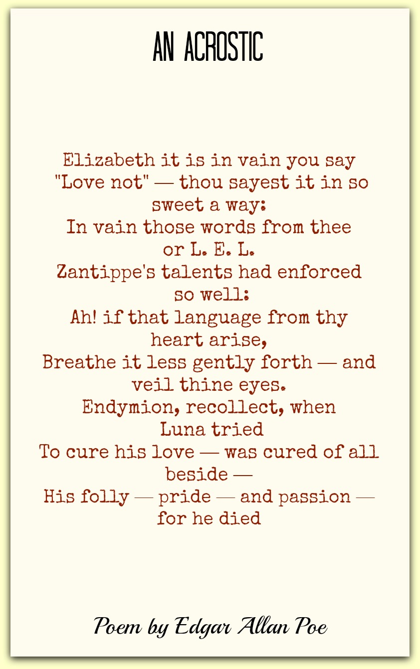 Edgar Allan Poe Poems | Classic Famous Poetry