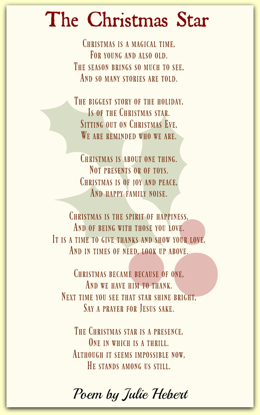 Christmas Poems And Lyrics | Honoring The True Meaning Of The Christmas Holiday Season