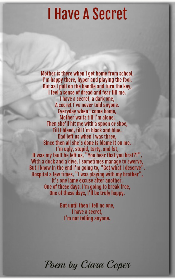 I Have A Secret-Ciara Coper | Abuse Poems