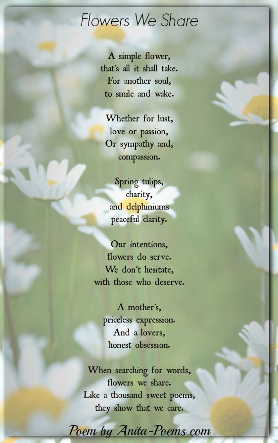 Flowers We Share | Inspirational Poems