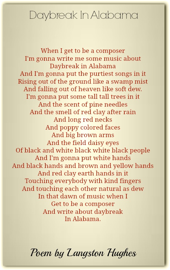 Langston Hughes Poems Classic Famous Poetry