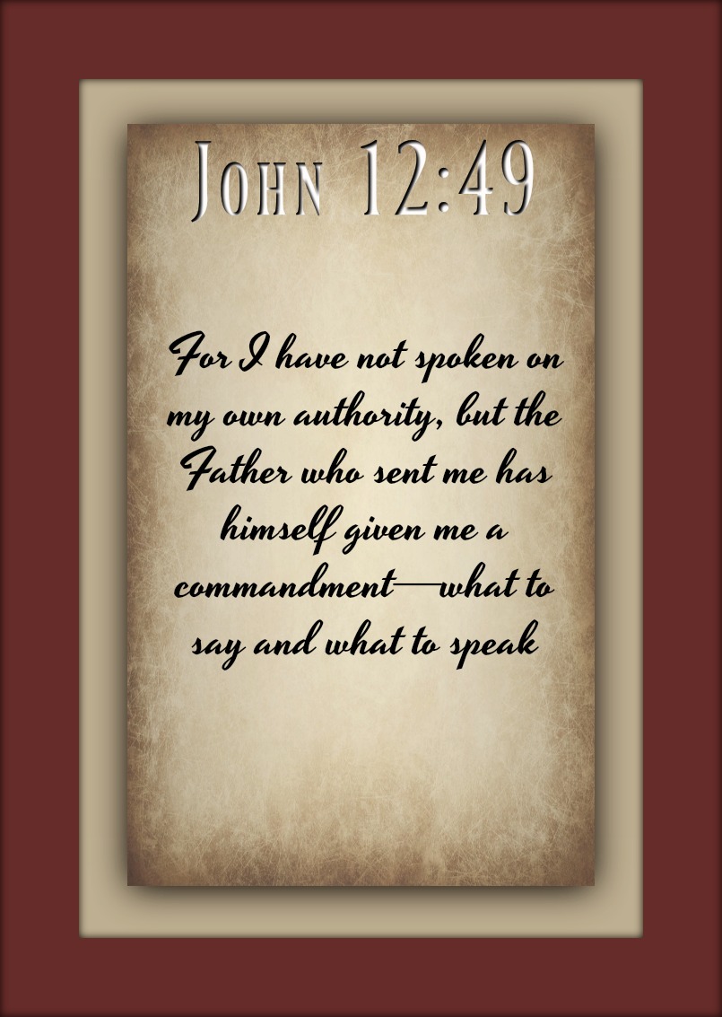 John 1249 Words To Renew The Soul