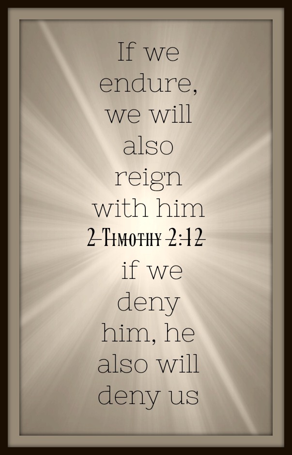 2nd timothy chapter 2 verse 12