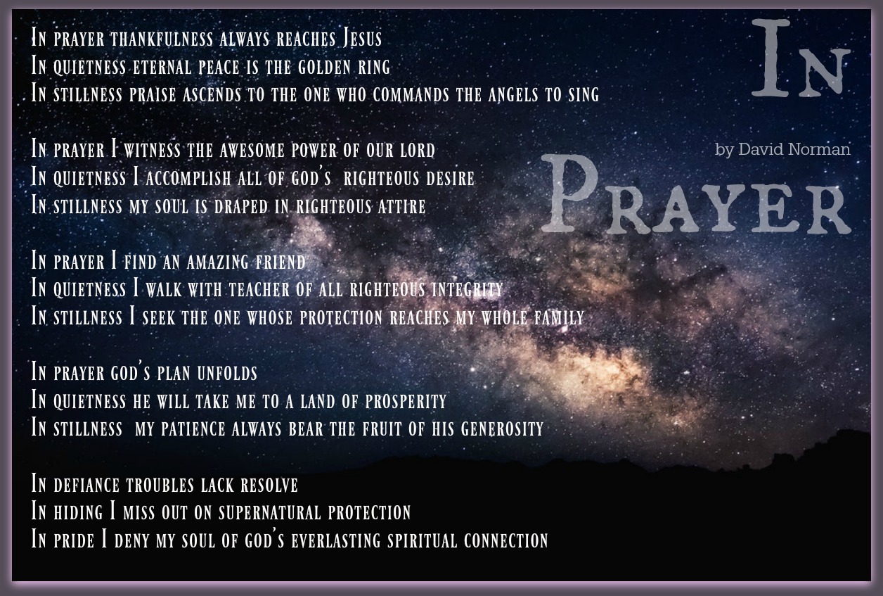 in prayer