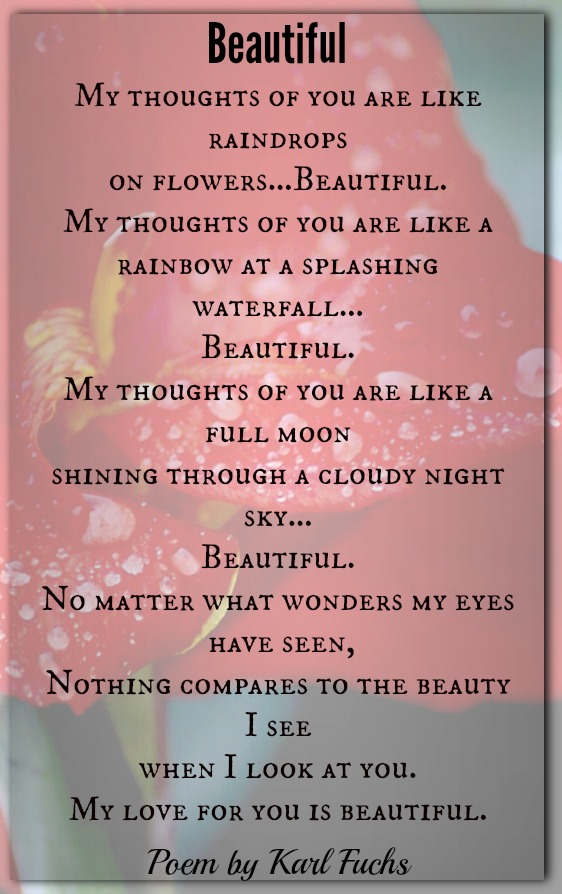 Beautiful-Karl Fuchs Poetry For All Seasons and Emotions Beautiful-Karl Fuchs Poetry For All Seasons and Emotions