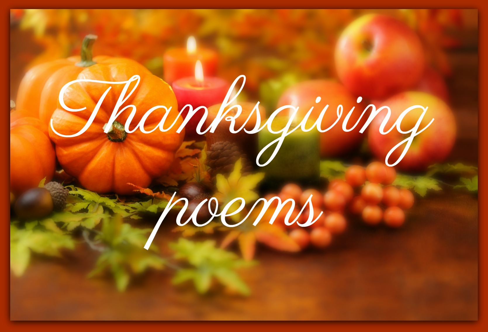 thanksgiving poems for lovers