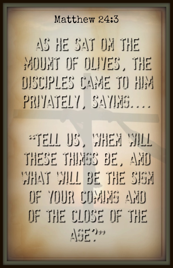 matthew 24 verse 3 14